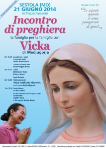 Sábado 21 de junio transmisión EN VIVO del encuentro de oración con la vidente Vicka